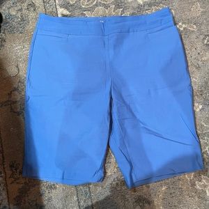 Kim Rogers Dress Shorts Comfort Band Basically New 22W